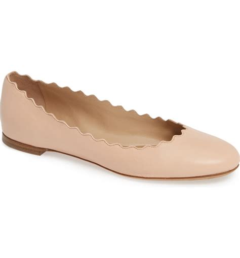 chloe ballet flats dupe|chloe scalloped flats sale.